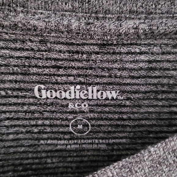 Goodfellow & Co. Grey and Black striped tee - AW215 - Picture 2 of 2